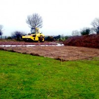 Laying Cables at Tandragee
