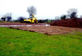 Laying Cables at Tandragee